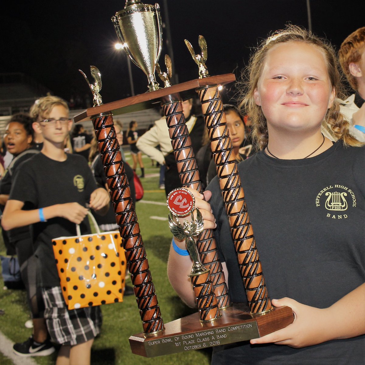 Congratulations to our Marching Dragons! Superiors in all categories and 1st place color guard &amp; 1st place band in class 1A at the Super Bowl of Sound, Central-Carroll!