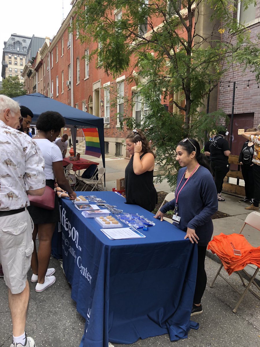 Amy L (@phillyleader) on Twitter photo Come learn about cancer prevention at #OutFest! <a href="/KimmelCancerCtr/">Sidney Kimmel Comprehensive Cancer Center</a> Come learn about cancer prevention at #OutFest! <a href="/KimmelCancerCtr/">Sidney Kimmel Comprehensive Cancer Center</a>