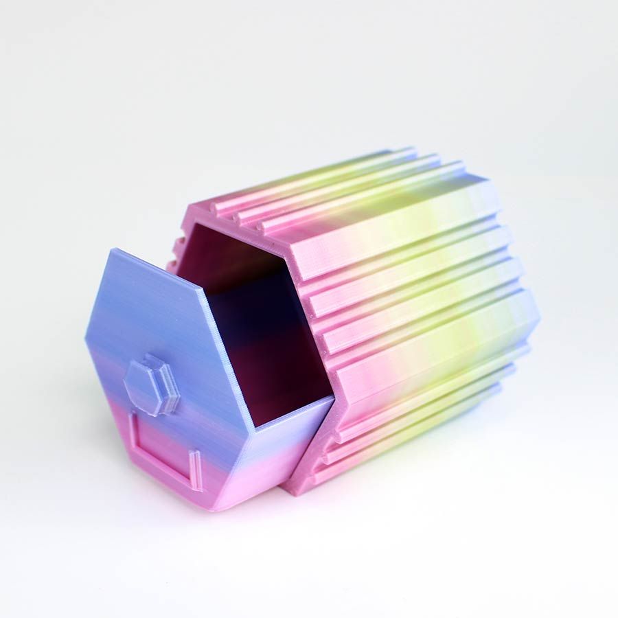 FilamentworldDE's tweet photo. #Beautyrainbow
Wir checken alle Regenbogenfarben - Was sagt Ihr?
Regenbogen PLA in Farbrichtung #Silky Pastell
.
.
.
#filamentworld #3ddruck #3ddrucker #3dprint #3dprinter #3dprinted #unicofil #prusai3 #filament #rainbow #prusa #innovation #3dmodel #fdm #fff https://t.co/U0yaAd9leH