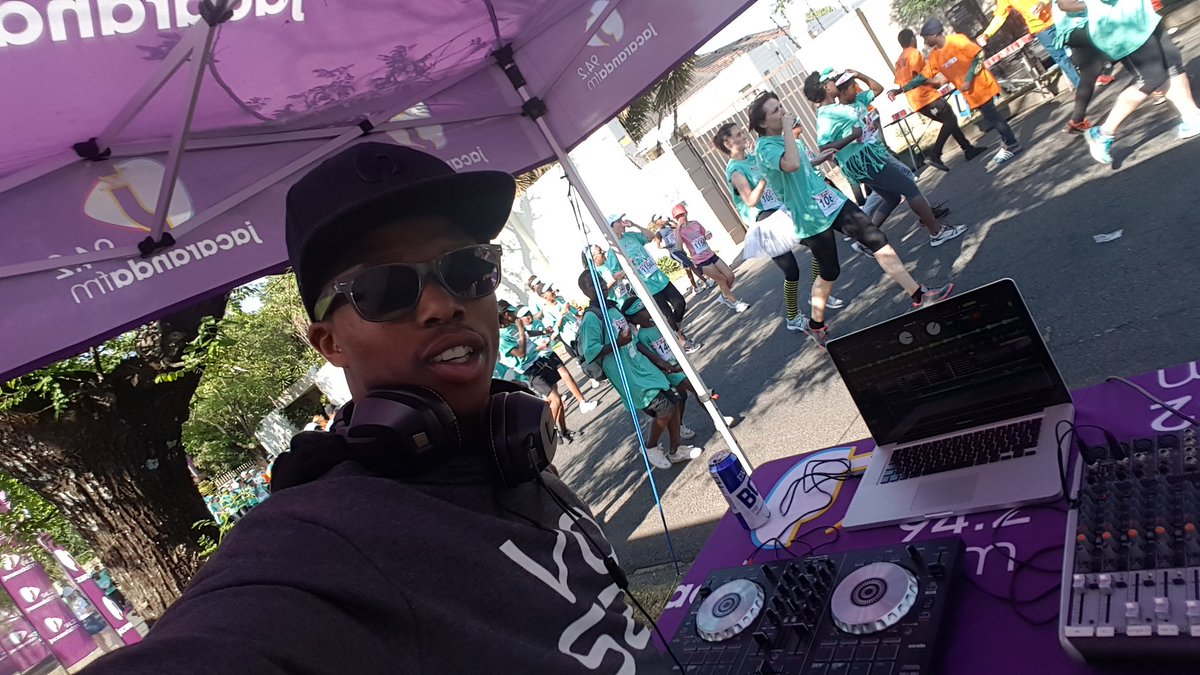 ThabisoKhambule's tweet photo. Work hard, pray ๐๐พ hard!!! Thank you @my_spar #SparWomansRaceJHB...
๐บ๐#I'mYourDj ๐ง #I'mYourMC ๐ #JesusInControl ๐๐พ #Luke10:27 ๐ . Thank you for your bookings: ๐ง thabiso.khambule@yahoo.com โ 084 867 6817. @jacarandafm https://t.co/QDGHsTey35