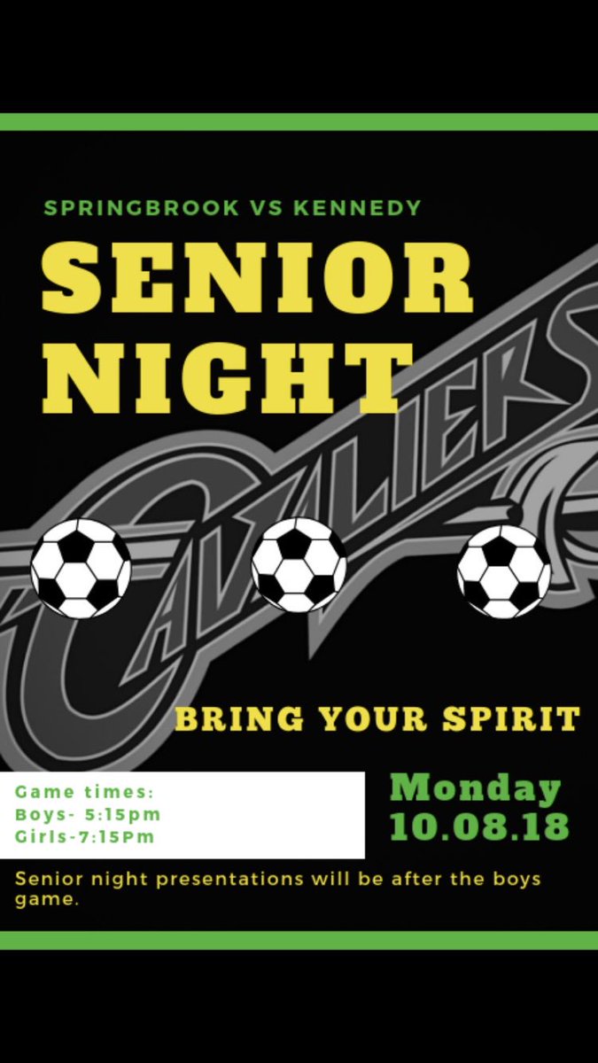 Come support your seniors tomorrow night !! ( there will be food trucks )