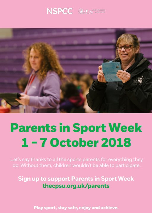 AspireSportsUK's tweet photo. We appreciate all the parents who support their children in their sport development. Thank you for cheering them on, your encouragement is invaluable 👏 👏 

#ParentsInSportWeek2018 https://t.co/pZHPzYWzz4