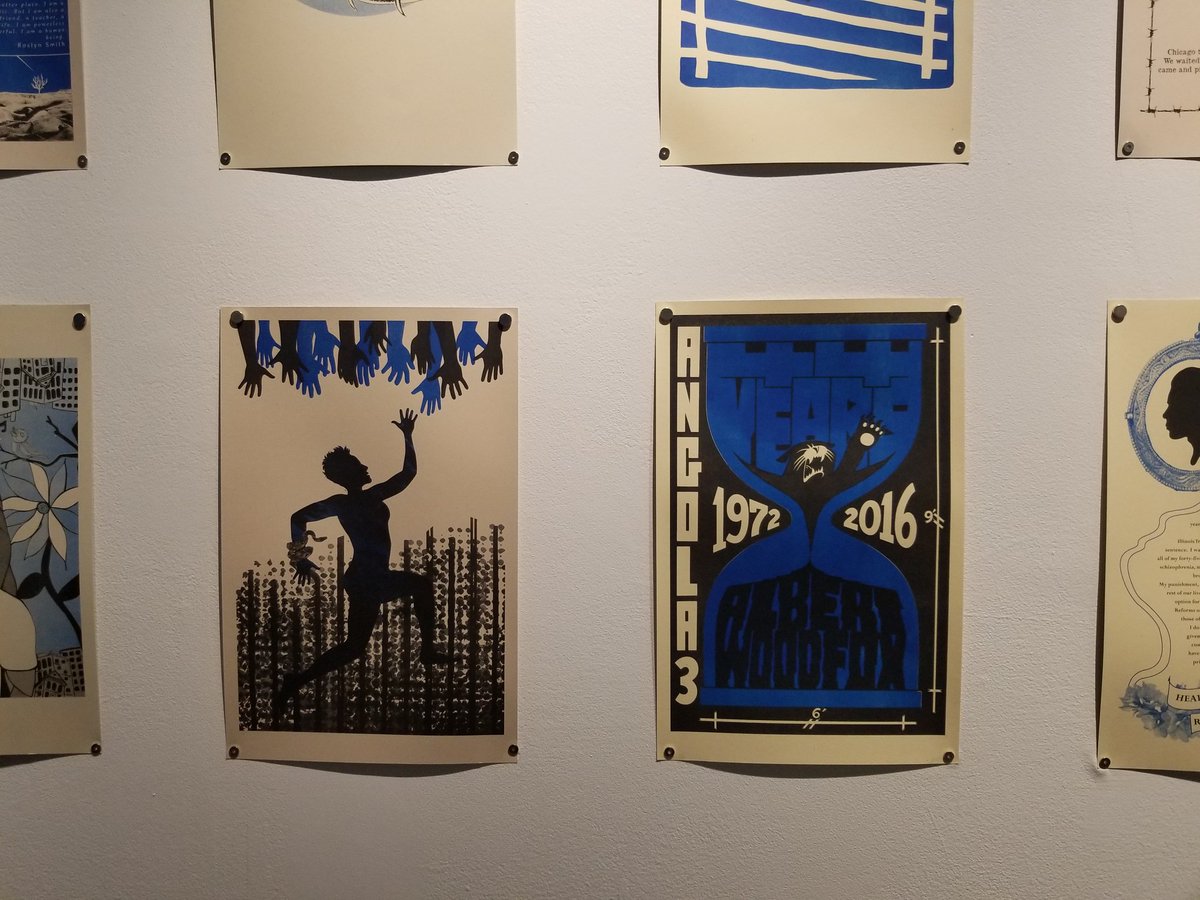 fromthecenter's tweet photo. π·: #TheLongTerm, a show curated by Sarah Ross + Damon Locks w/ drawings, paintings, installations, animations + miniatures from the artists who spend time in classrooms at #Stateville Prison w/ Prison Neighborhood Arts Project. Up thru Nov 20 @artspubliclife. #EnvisioningJustice https://t.co/udfcMHKmcx