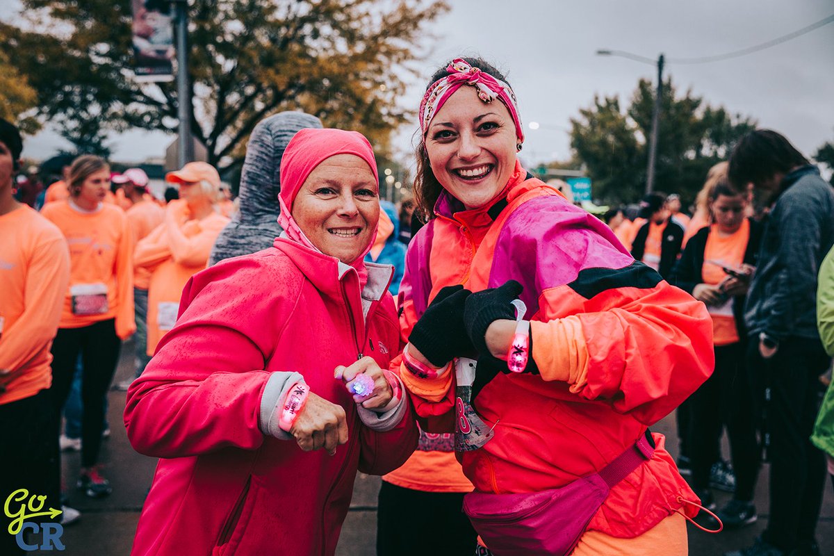 go_cedarrapids's tweet image. Way to go runners, walkers and supporters at today's Especially for You Race Against Breast Cancer! #EFYRace #goCR