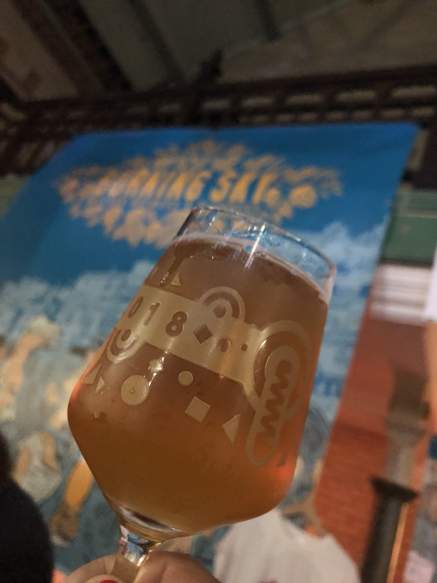 DurationBeer's tweet photo. Thanks #imbc18 for an excellent line up of beer in a magical warren of beer goodness. Highlights include - coolship#1 Burning Sky, a fridge for a bar #crispycorner, getting to pour our beer n hang out with all you lovely, lovely beer folk. Back and busy fulfilling online orders! https://t.co/Pr65YIimDf