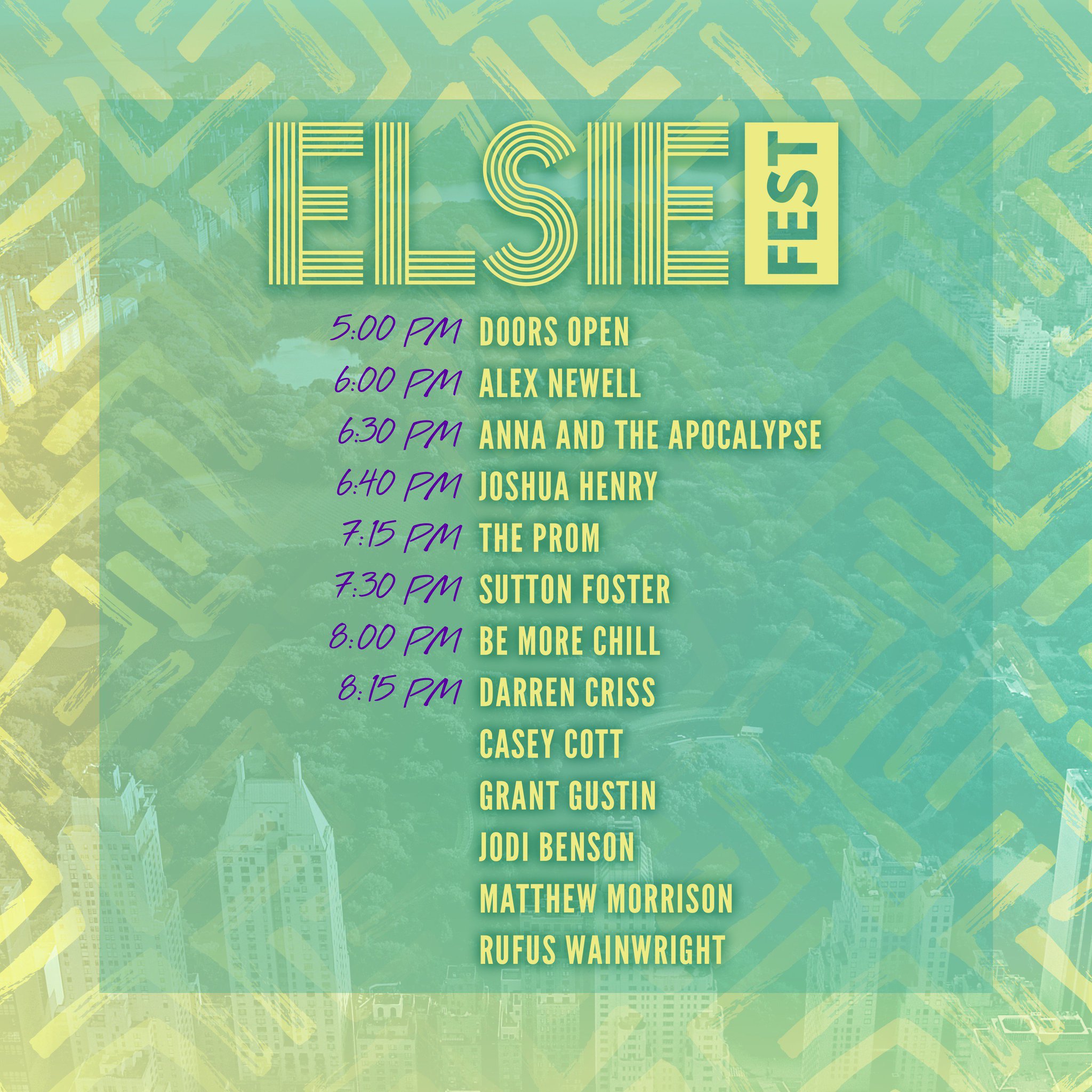 Elsie Fest on Twitter "Our performers are getting ready & sound