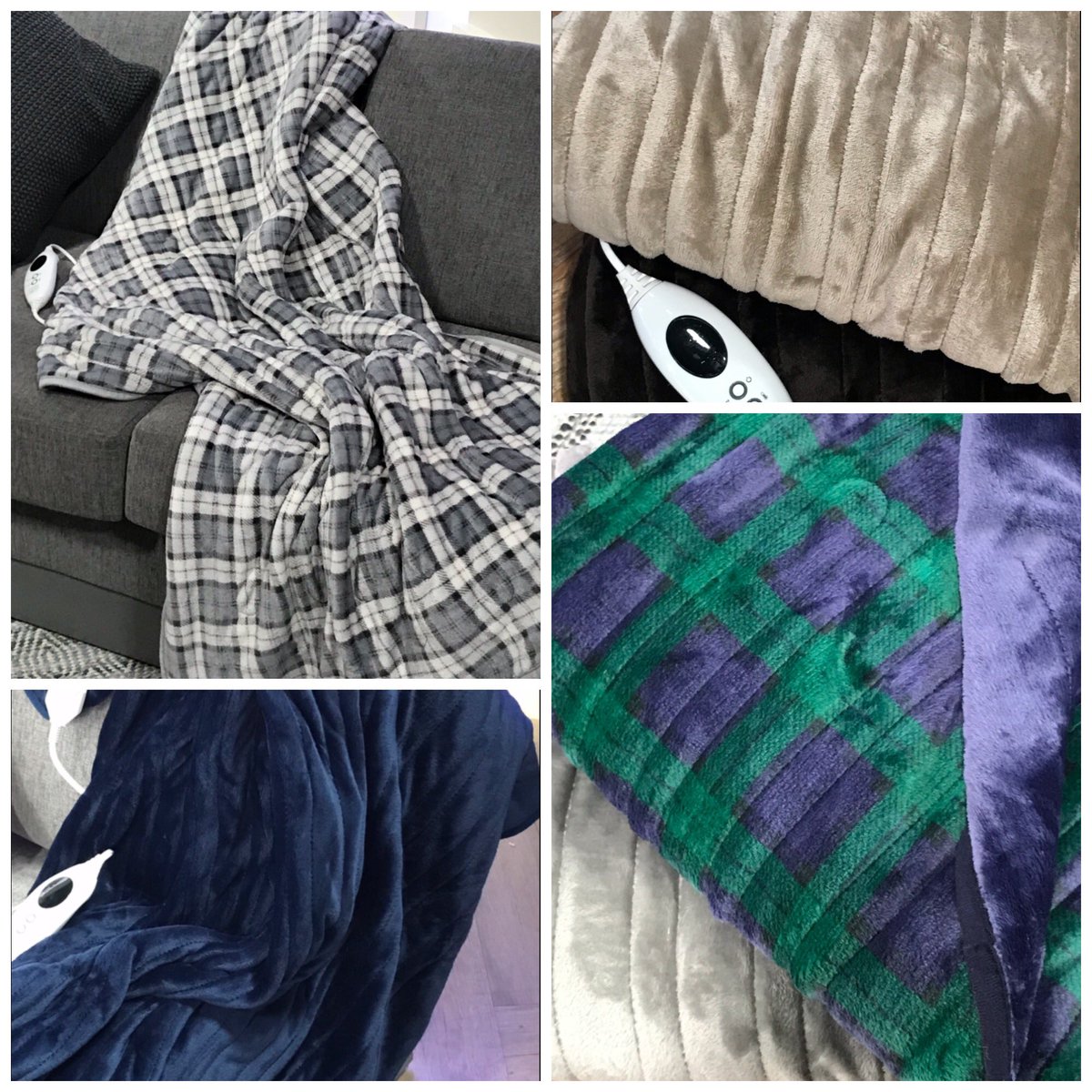 debraleighTV's tweet photo. Add the next layer of luxury - hunker down with a #cozeehome heated plush blanket #8pm @qvcuk with me & @alikqvc #velvetthrow #heatedthrow #tartanthrow https://t.co/C03FPSw06X