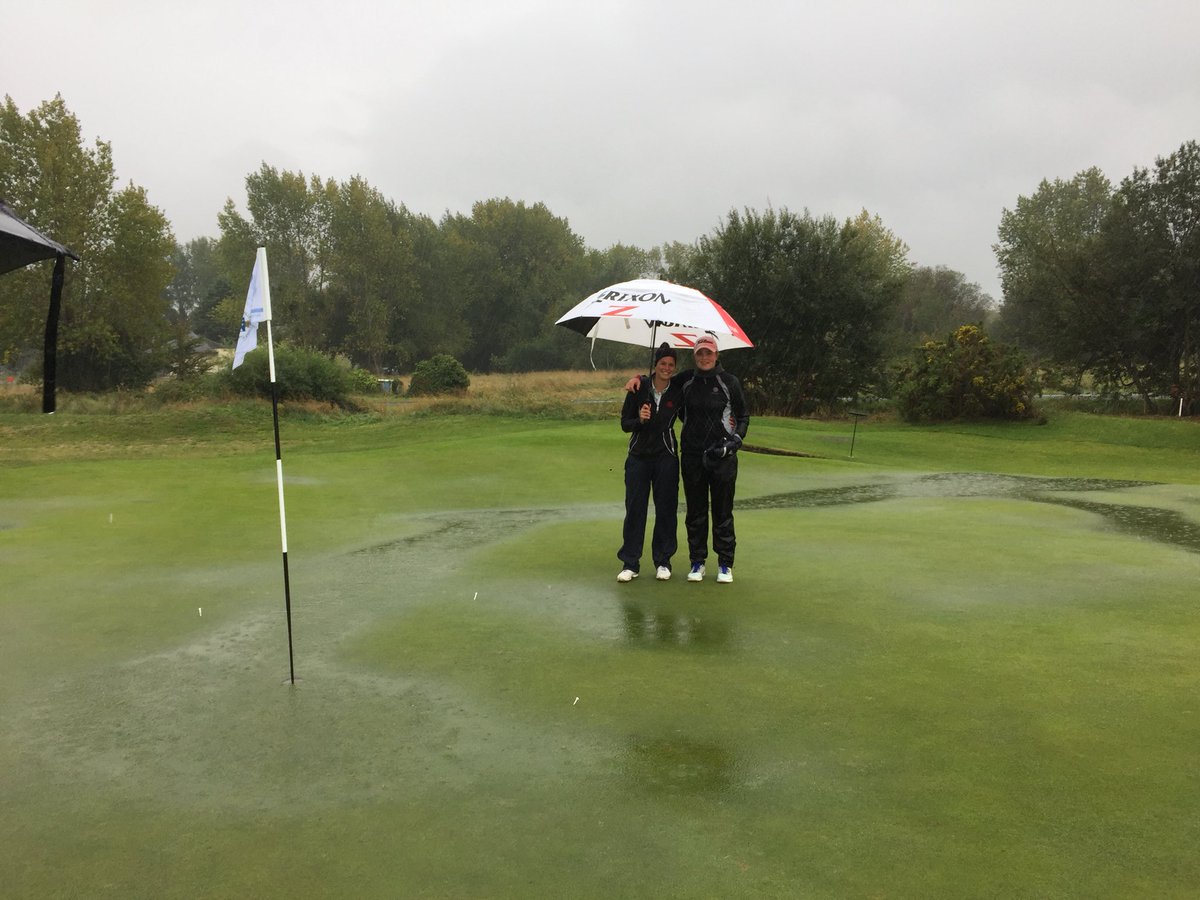 A brilliant way to end the season, runner-up in the French Ladies International stroke play- Cécile de Rothschild Trophy 🏆 thank you <a href="/ffgolf/">Fédération française de golf</a> for the great organisation and to my caddy👩‍👧Bring on 2️⃣0️⃣1️⃣9️⃣🤜🏼