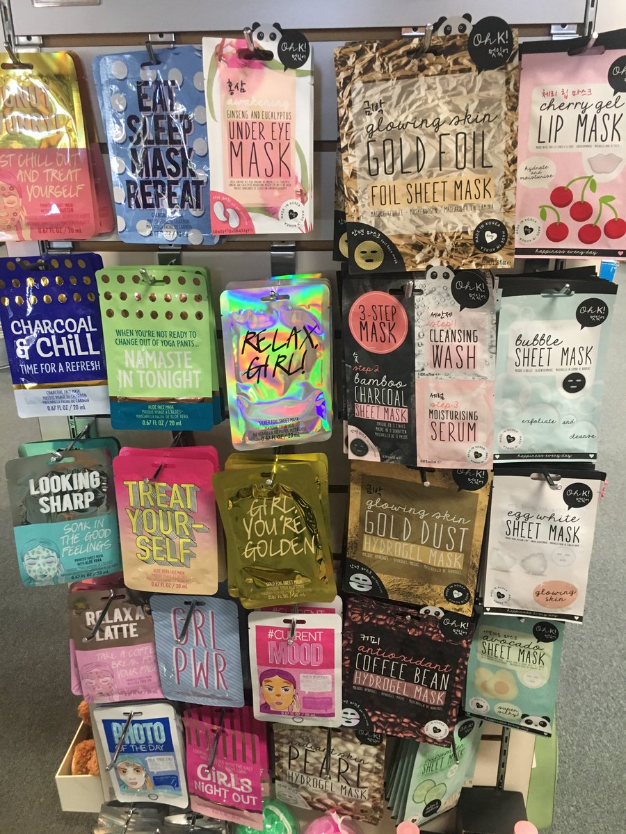 birdinhandchico's tweet photo. Pamper yourself and your friends with our selection of face sheet masks! 🥒✨ #BirdinHand #DowntownChico #DIYSpaDay https://t.co/rWl5Mo1EhF