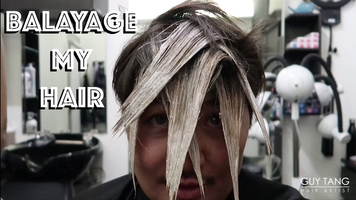 Guy_Tang's tweet photo. BALAYAGE MY HAIR Youtube video now up on my channel https://t.co/58cWLqwxOV used the new Guy Tang #Mydentity #Stroke7 Balayage Clay Lightener https://t.co/ojTko0XS0y