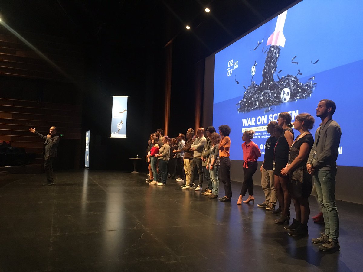 legendre_sonia's tweet photo. #WoS2018 Chapeau bas aux nombreux bâtisseurs du festival @WarOnScreen : l'équipe de @LaCometeSN et les programmateurs, la technique et la logistique, l'équipe de la Gazette, les traducteurs et l'ensemble des bénévoles. Rendez-vous l'année prochaine pour la 7e édition. https://t.co/k8aRuEmIFG