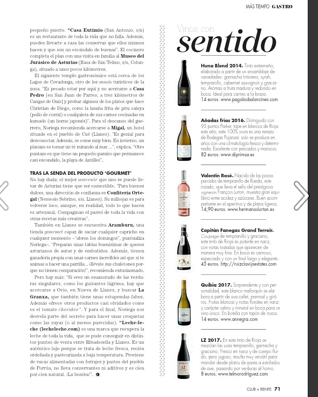 castrugaiteru's tweet photo. En la revista Club Renfe. El Oriente Asturiano es interminable. https://t.co/6mNhWUMD7R