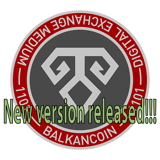 BalkancoinAdmin's tweet photo. New Balkancoin version released:
CLI Wallet version 1.5.4
GUI Wallet version 1.2.9 https://t.co/MbmekU57BB