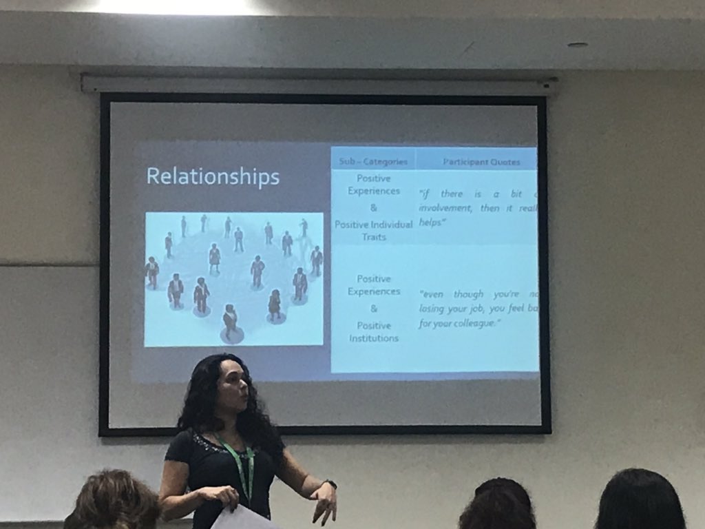 Lubol22's tweet photo. Another of our MSc students presenting their dissertation research @PsychDXB #IPCD_2018 this weekend!! Well done Shahinda! #positivepsychology #organisational #change #business #psychology #research #dubai #proud ππΌππΌ @HWUDubai @HWPsych @heriotwatt_soss https://t.co/KznA5oy9sW