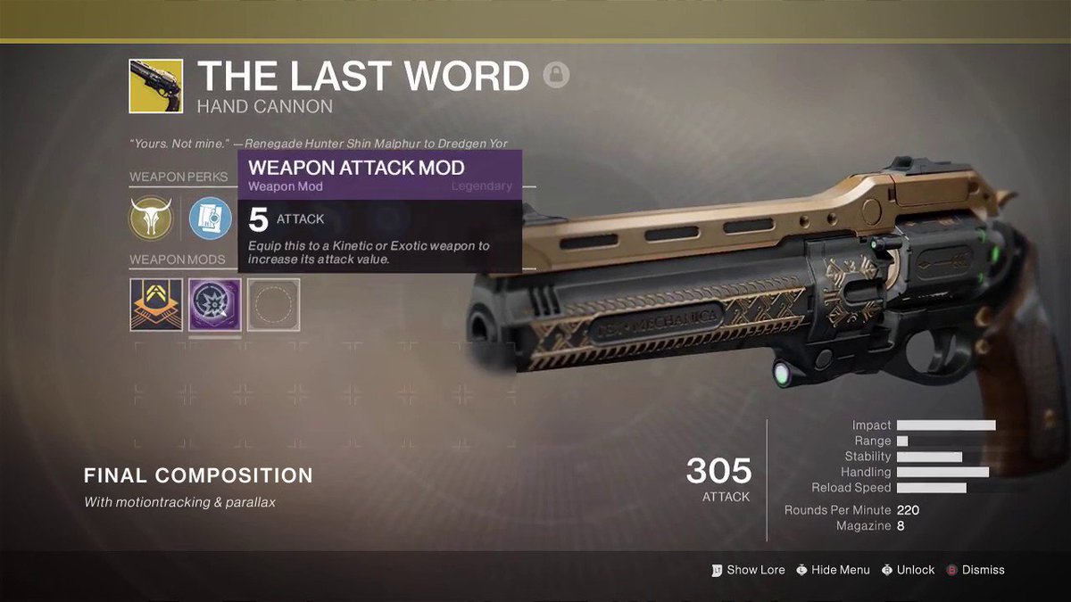 Револьвер последнее слово destiny 2. Ласт ворд дестини 2. Last word перевод. Have the last word. Have the last word.