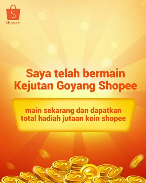 a_sha_sih's tweet photo. Yuk gabung grup Goyang Shopee aku, Bonus koin hingga 100% dengan main bersama grup! https://t.co/iuKZfbApIW https://t.co/3oDXIxJrg2
