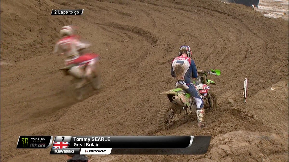 MX of NATIONS RESULTS SPOILER
Heartache for Tommy Searle at Red Bud as he holds off Eli Tomac for fourth with two laps to go, until his bike expires. 
Jeffrey Herlings falls but takes the win from Gautier Paulin, Jorge Prado, Tomac, Desalle and Cairoli who fell in the first turn
