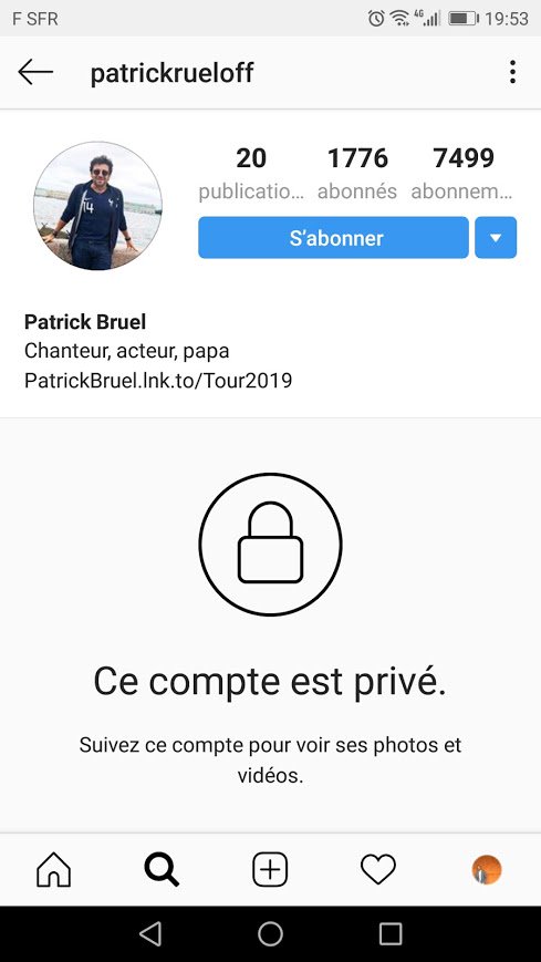 PatrickBruel's tweet photo. Petit rappel sur les fakes - les faux comptes qui se font passer pour Patrick Bruel - à lire ici... Bonne soirée ! [TeamPatrick] https://t.co/073fbotYY9 https://t.co/IUwUysYBhh