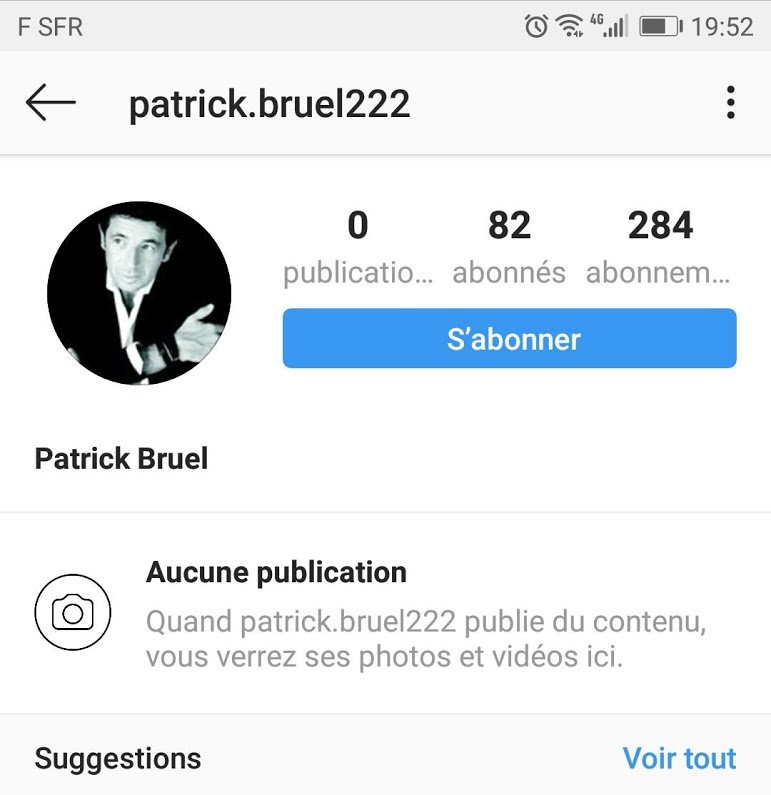 PatrickBruel's tweet photo. Petit rappel sur les fakes - les faux comptes qui se font passer pour Patrick Bruel - à lire ici... Bonne soirée ! [TeamPatrick] https://t.co/073fbotYY9 https://t.co/IUwUysYBhh