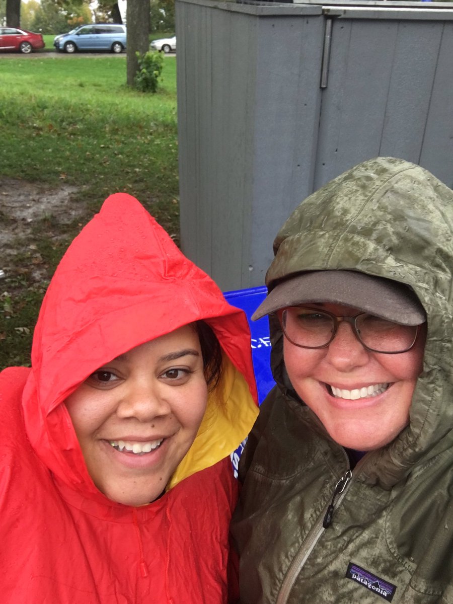 mmsdfranklin's tweet photo. NAMI walk. Helping to raise awareness and to combat the stigma around mental illness. #MMSDfamily  #itsreallyraining #stigmafree https://t.co/dzgIcK36k4