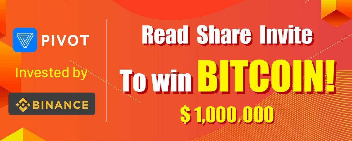 WiskyCn's tweet photo. This is Real amazing project. Hurey up guys! Only on this month. Binance and Huboi are the main Partners of this project. Hurry up Now
💰Read the post to get BTC Bonus: shared from @Pivot https://t.co/nQ8d7XgJAs https://t.co/buc1NOeCLc