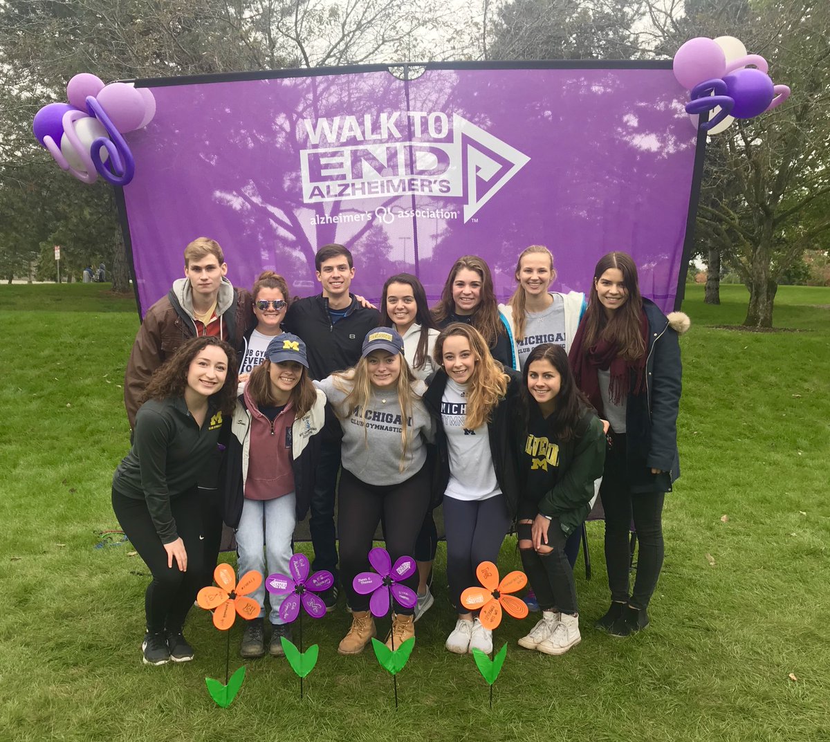 UMClubGym's tweet photo. What a great morning to Walk to End Alzheimer’s! Thank you to everyone who donated and joined our team. #ENDALZ #Walk2ENDALZ https://t.co/bBQe84Va0B