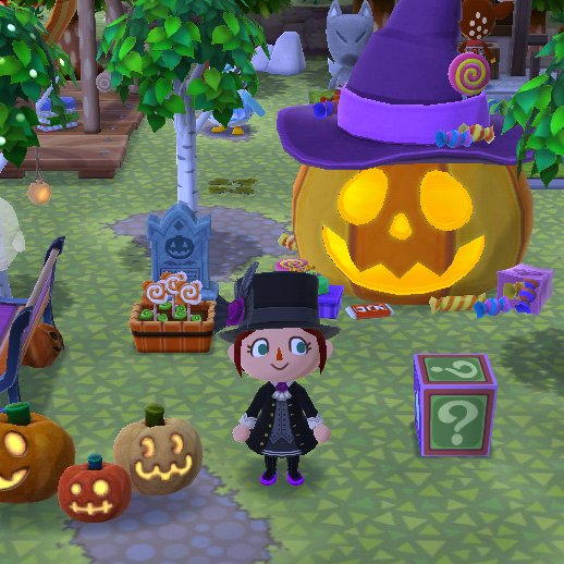 I just created a really cute 'on-a-budget' #Halloween setup in #AnimalCrossing Pocket Camp and somehow<a href="/tag/halloween"class="tags">#Halloween</a><a href="/tag/animalcrossing"class="tags"><span>#animalcrossing</span></a>