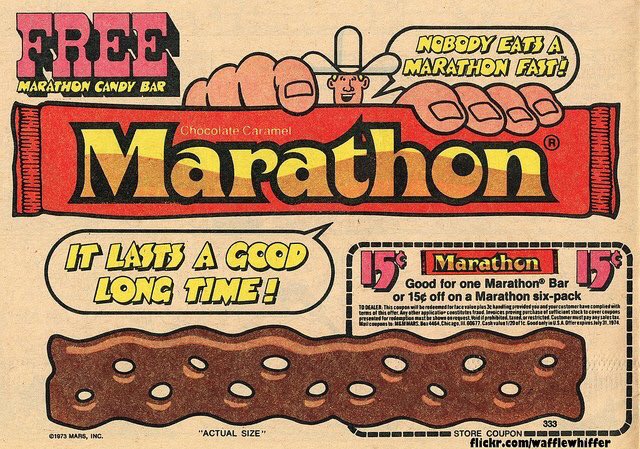 Douglas_Smythe's tweet photo. Who remembers the Marathon Bar? What other lost classics do you recall? #LostCandy #BackInTheDay #DoYouRemember #PhoenixShaving #GoodOldDays #WhatSayYou https://t.co/RXBtSGk40s