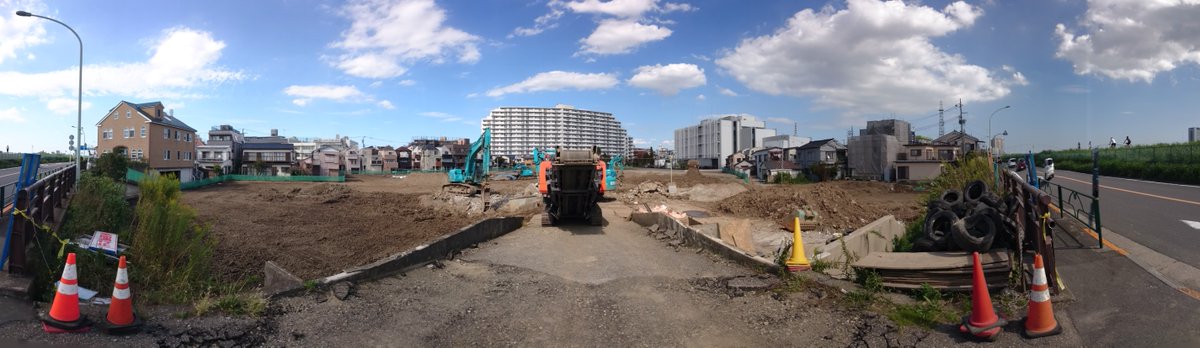 toyo_world's tweet photo. ドラマ『下町ロケット　２０１５』のロケ地 ＃２
#下町ロケット #ロケ地 #ドラマ #今の状態 #工事現場 #矢口 #大田区 #東京 #瓦礫 #瓦礫の様子 #TBS #2015 #2018年 https://t.co/epKgujhQDo