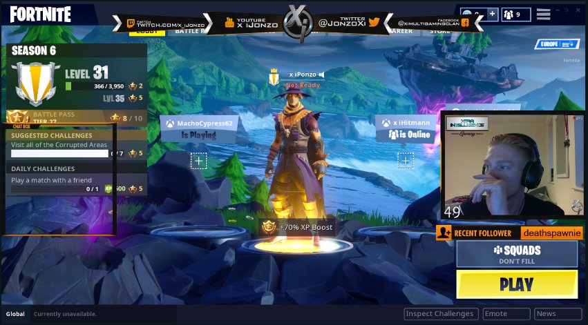 xiJonzo's tweet photo. Live on TWITCH, new PC set up and just started streaming again!!!
Come hollaaa me and ill holla back, any support is appreciated!
https://t.co/jVQFMbv7Do
#Streaming #NewStreamer #FreshStreamer #HelpAGingerOut #Fortlife #Console2PC #Twitch #SupportSmallerStreamers https://t.co/EBoKFOjPzD