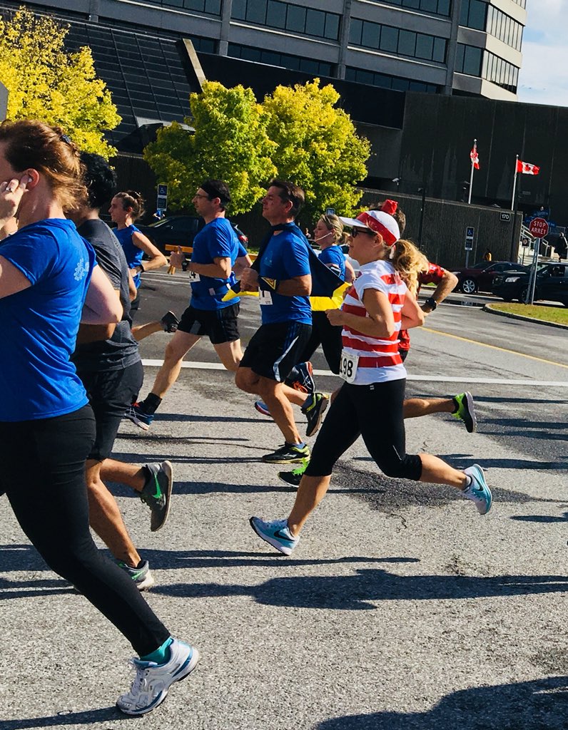 AlbertTawnia's tweet photo. The @HealthCanada @HC2_SC2 Team SuPerFreeKeH  @PSGives_SPDonne was out in force at Thursday’s #GCWCC #WellnessChallenge. It was a great opportunity to raise money and attention for #MentalHealthAwareness and #addictions. See you next year. Same bat time same bat channel. https://t.co/SquXeRR452