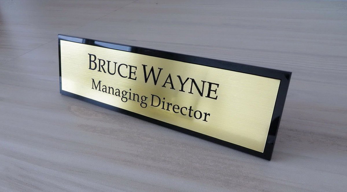 KatiHandmade's tweet photo. Excited to share the latest addition to my #etsy shop: Desk Name Plate, Custom Engraved Sign, Personalised Desk Name Plate, Office Plaque, Executive Desk Name Plate, Office Plaque with stand https://t.co/hDeCiKKyxs #OfficePlaque #gold #black #desknamesign #DeskName # https://t.co/ZW9p6RTelb