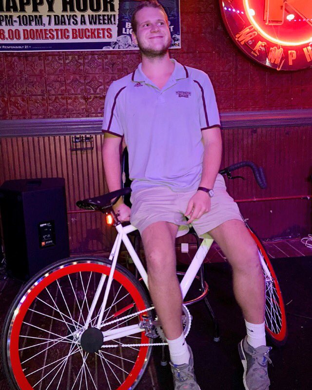 Congratulations to <a href="/Al_Bolds/">Alex Bolds</a> for winning our Michelob Ultra bike giveaway! Stay tuned for more upcoming giveaways this fall at Newby’s! 🚲 🍻 #SeeYouAtNewbys