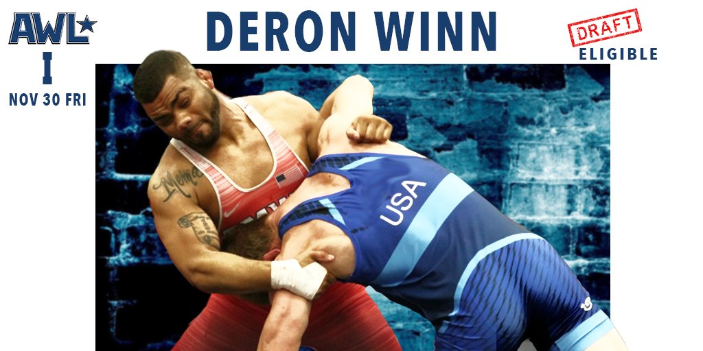 AWL fans, we welcome Deron Winn  to the AWL ONE DRAFT!
Congrats <a href="/DeronWinn/">Deron Winn</a> 
The AWL draft will be held live online with Team Captains <a href="/kyledake444/">Kyle Dake</a> &amp; <a href="/magicman_psu/">nittany</a> Saturday Nov 3.
Keep checking for daily updates the Draft on our website.
Photo Cred: Jeff Beshey, The Guillotine