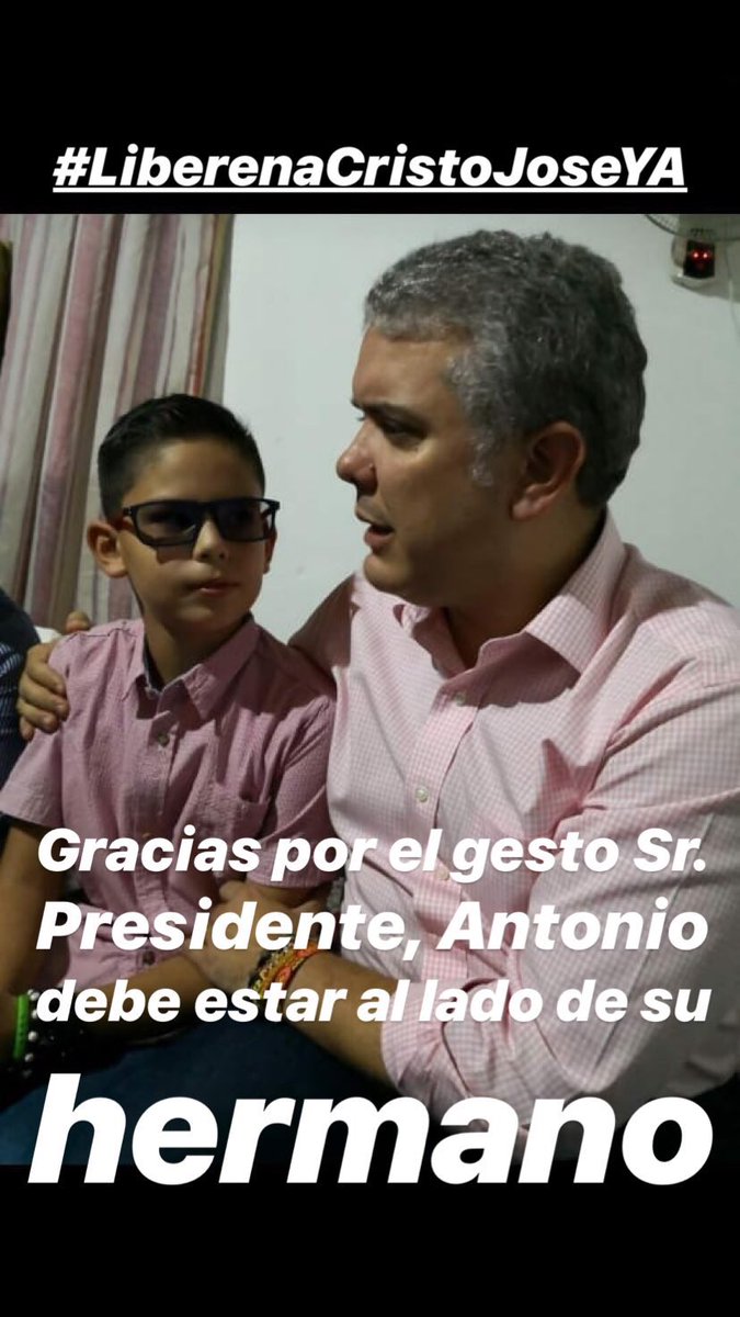 JOSEREINEL's tweet photo. Gracias por el gesto Sr. Presidente. Contar con su presencia en una zona de tanto conflicto social demuestra que su gobierno está en la posición de recuperar la totalidad del territorio nacional y brindar la paz que nos merecemos los colombianos #LiberenACristoJoseYA  @IvanDuque https://t.co/gkZpZtaHBD