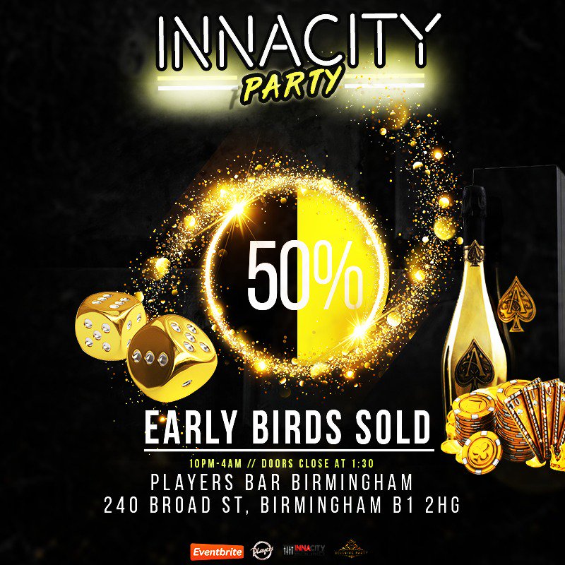 lucyymac_'s tweet photo. #innacityparty

50% tickets sold out😲

Get your tickets now🎟️

https://t.co/2Lvb980jtU https://t.co/YK5QtNPASQ