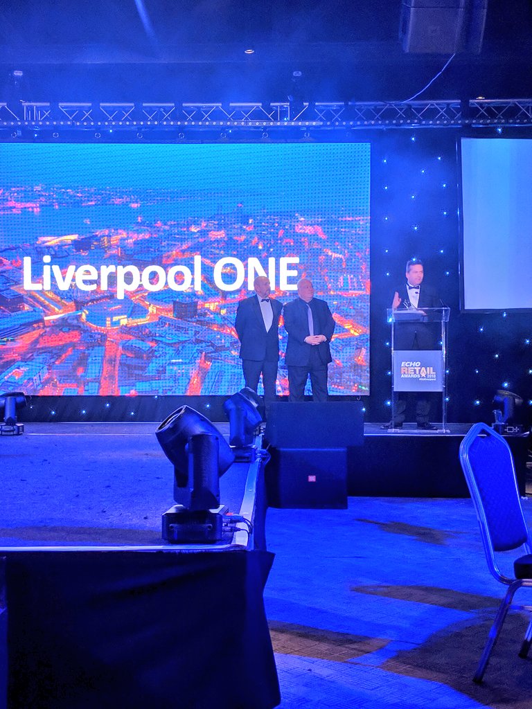 Our final award is ‘Retail ICON’ and this goes to <a href="/Liverpool_ONE/">Liverpool ONE</a> ❤️️ #LplRetail18
 
A company that has brought a huge positive economic impact to Liverpool over the last 10 years. 🛍️