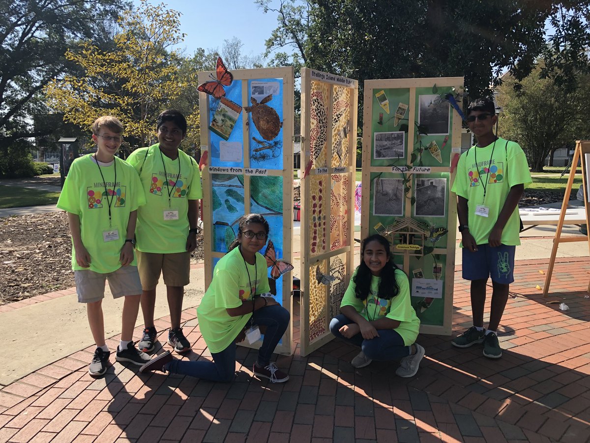 apaine07's tweet photo. Yesterday, I witnessed as students from across Georgia celebrated the power of STEAM education at the #MINDFRAME competition. It was a powerful experience to see the pride and passion they all shared! The projects and performances were fantastic! #isteamdream #steamteams https://t.co/iZ8Y1jeJq5