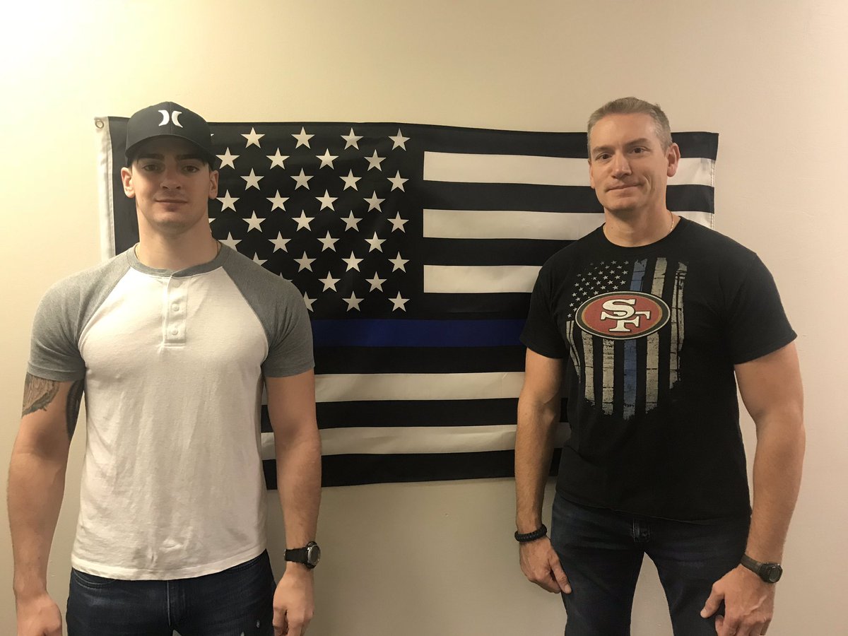 GatesPolice's tweet photo. Officers Dan Perl and Guy Burke are preparing to fly to SC to honor our fallen brother Sgt. Terrence Carraway. https://t.co/F3JQfE5fDe