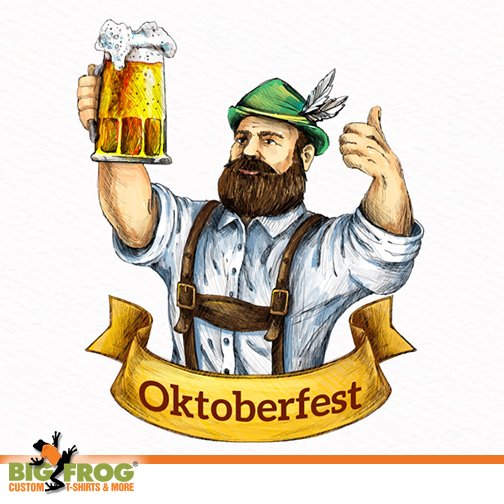 BigFrogEdville's tweet photo. An Oktoberfest t-shirt would be pretty cool, huh? Or maybe just a shirt that says, "I like beer." https://t.co/nIZDbiGuwC