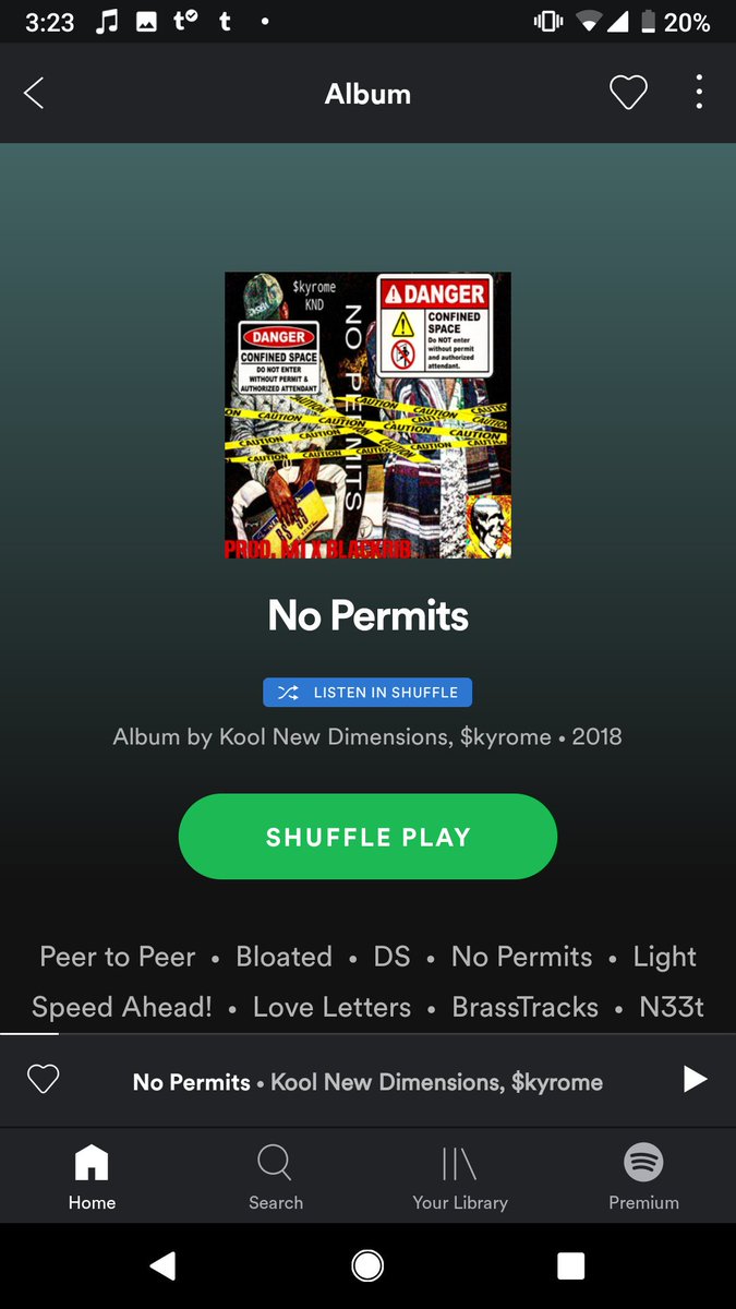 KNDimensions's tweet photo. No Permits #9productionhouse #koolnewdimensions #forthe9 #pigeonsandplanes #rappers #nojumper #bronx #qcthelabel #adultswim #talkmoneytme #730ent #lyricallemonade #coverart #eardrummers #onfoenem #thefader #spotifyplaylist #producers #musicartist #awgeshit https://t.co/74nJxwQ1ka