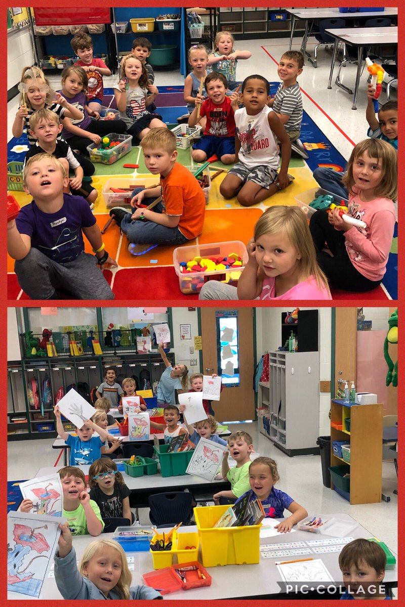 MrsPendell's tweet photo. Jumpstart got off to a great start this week-we read and colored the mouse in the book LUNCH and explored our centers! https://t.co/jrlNQgzjyt