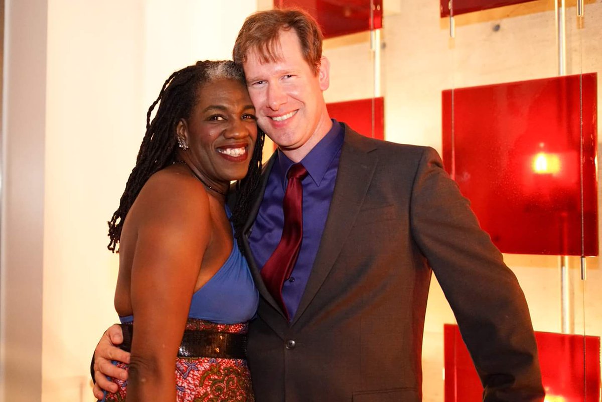 IthicaTell's tweet photo. The Color Purple opening night with Hubby. https://t.co/N3uPgs6gEn