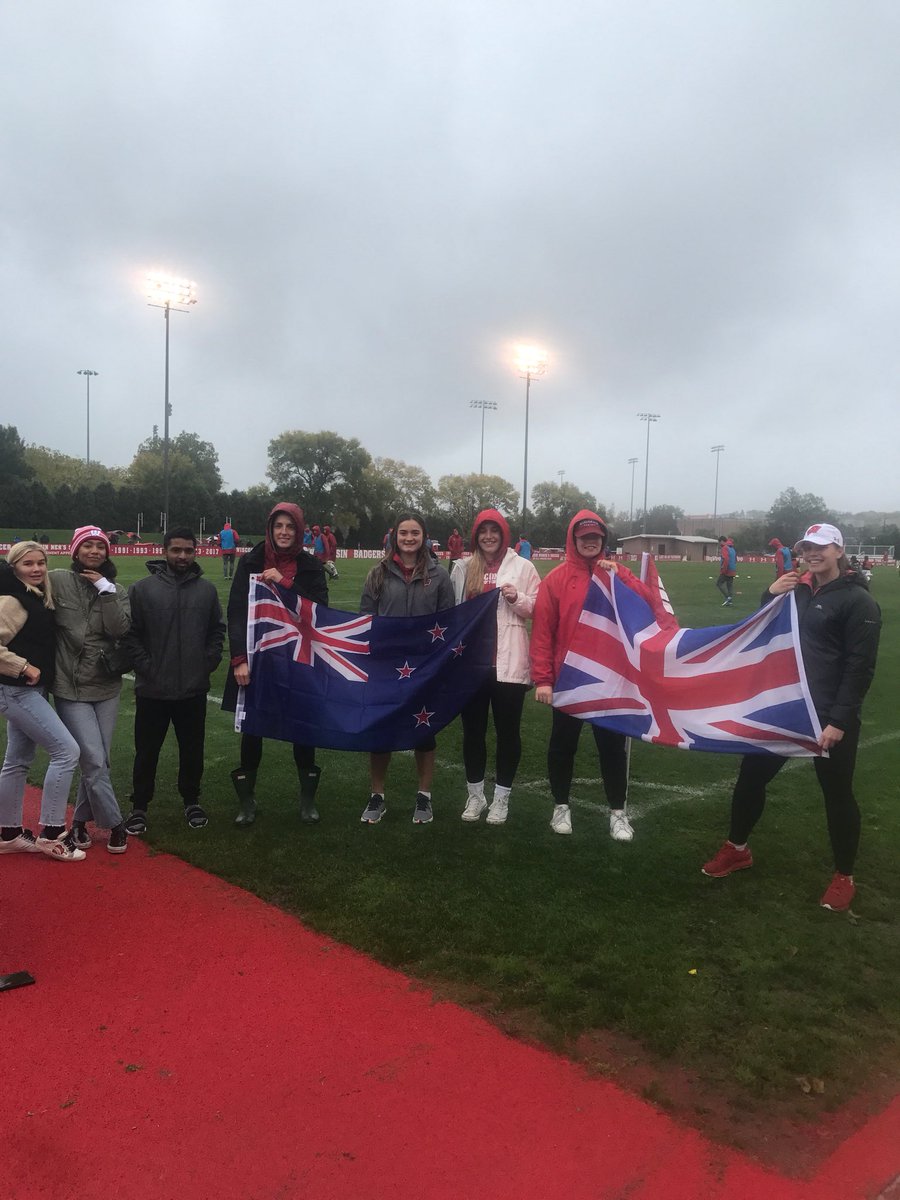 TheColonyUW's tweet photo. Special shoutout to @UW_ISS and our international student fans for braving the elements today! Way to represent and support @BadgerMSoccer https://t.co/5S5uaPKpFl