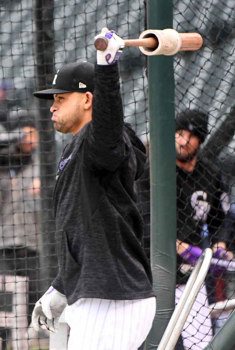 jerileebennett's tweet photo. Will the Rockies have a game 4? Rockies and their fans get ready for Sunday's game 3 against the Brewers @CSGazetteSports @csgazette https://t.co/5nRmItux6a