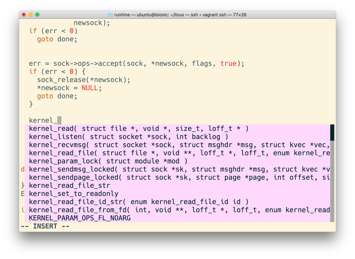 cirowrc's tweet photo. bootlin is great (https://t.co/yKzHK44nCc), but being able to quickly jump around definitions using Vim is so great!

https://t.co/aDy7xUhfbc https://t.co/hCA6BLJlpR