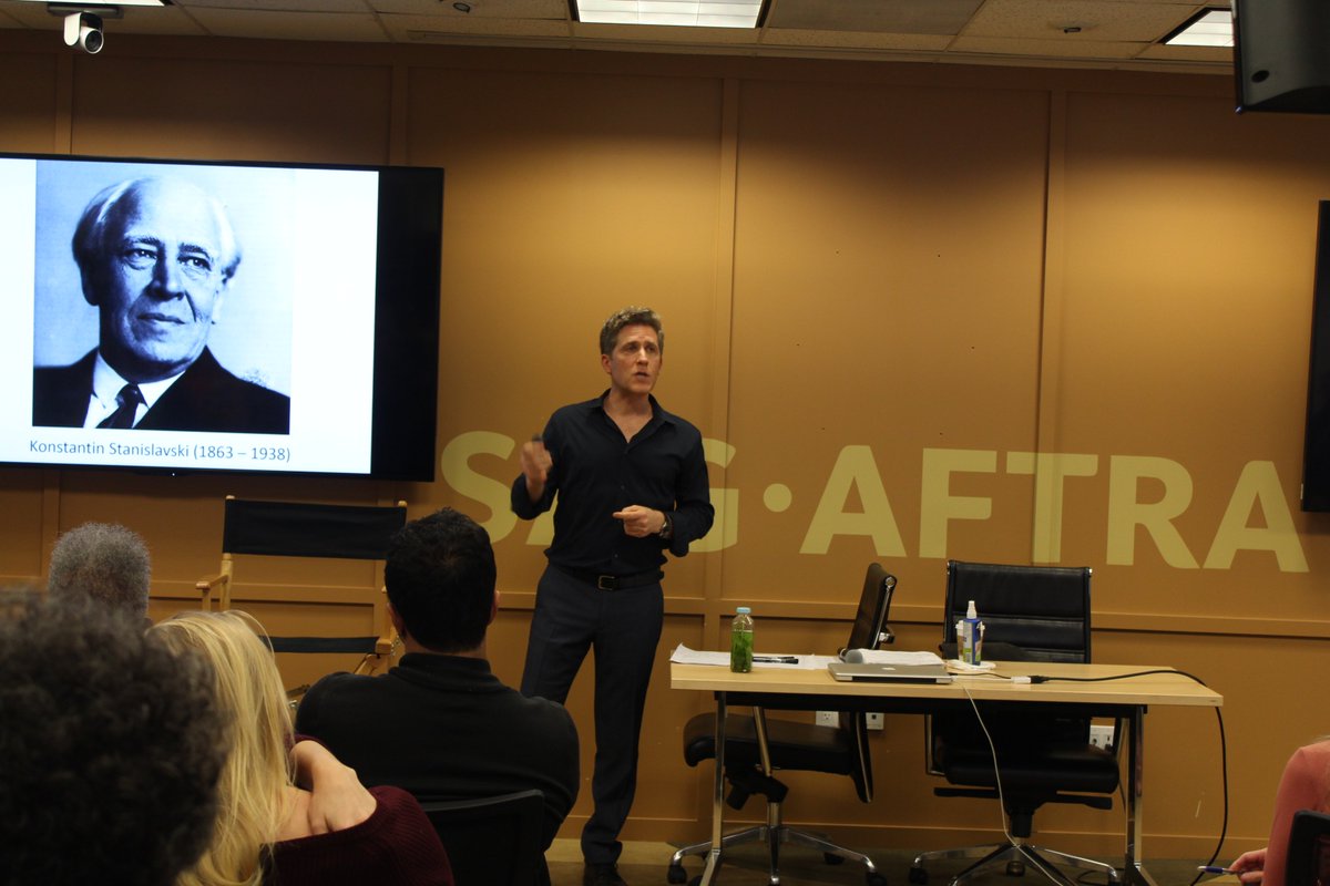 methodstudiola's tweet photo. And another cool workshop at @sagaftra in Los Angeles, on #EmotionalTools for Film and TV! We take our craft seriously! #Strasberg #StellaAdler #Meisner #Hollywood #Acting https://t.co/W7q3SrixHs