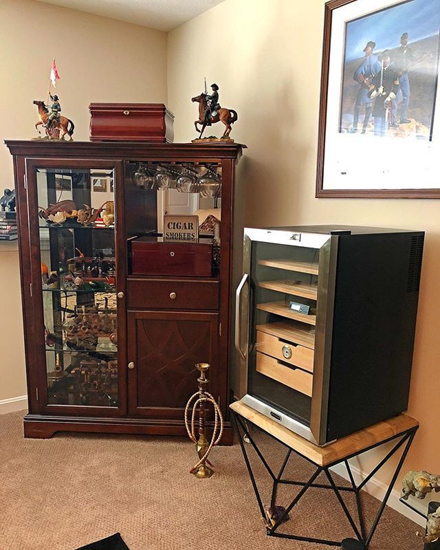 Str8Soulja's tweet photo. My new wineador looks right at home.  It’s going to be a slow process loading it, but well worth the wait.
.
.
@whynterllc @cigaroasis #cigaroasis #wineador #humidor #cigars #cigarsmoker #humidorstocked #humidors #pipecollector #cigar #cigarsnob #cigaraf… https://t.co/umSblcbLLb https://t.co/0wtBIYmtQ0