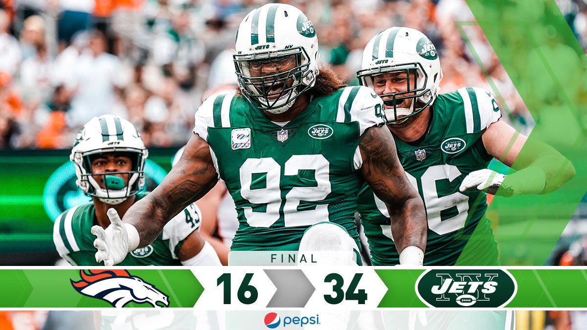 nyjets's tweet photo. Back in the win column. #DENvsNYJ https://t.co/6nayShB33C