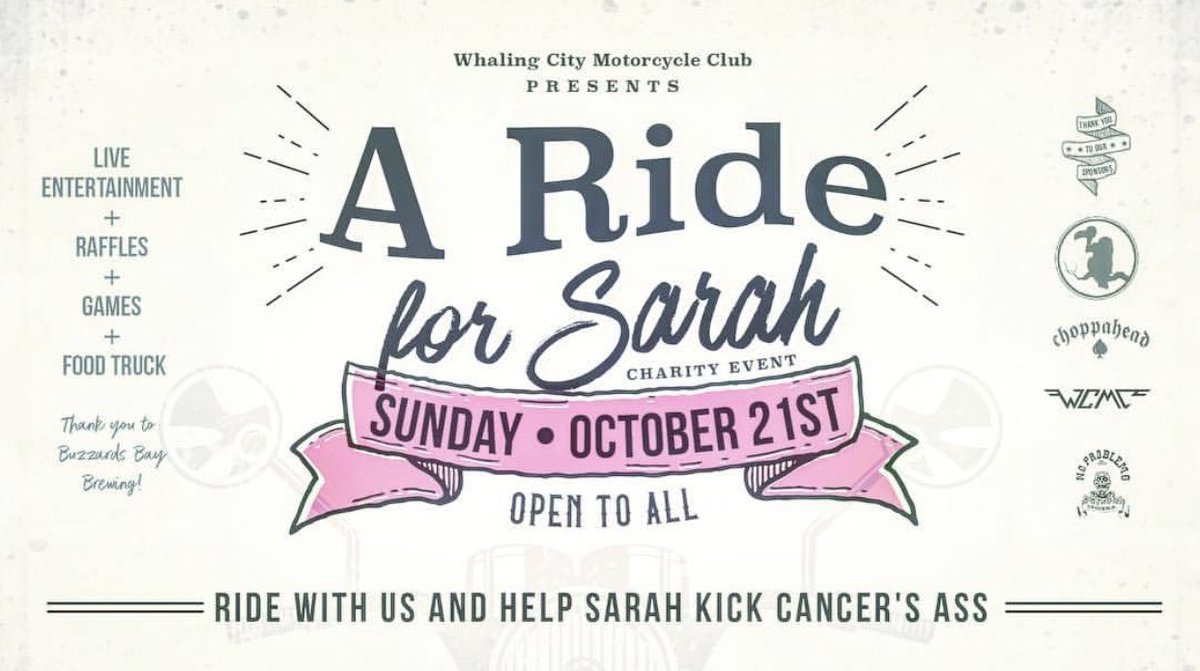 MassAxes's tweet photo. Come out and support, Axes will be flying in 14 days!!!!!! #arideforsarah #october21 #fightagainstcancer #charityevent #axethrowing #entertainment #cancer #axejunkies #axelife https://t.co/sSw3an8VYa